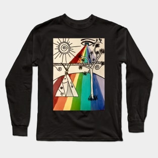 Rainbow eye Long Sleeve T-Shirt